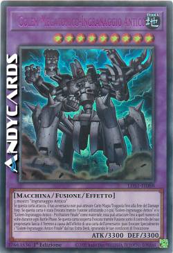 GOLEM MEGATONICO-INGRANAGGIO ANTICO