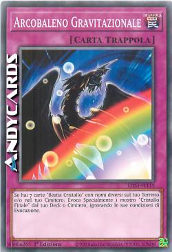 ARCOBALENO GRAVITAZIONALE