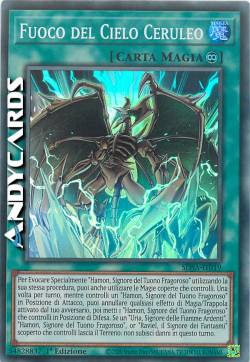 FUOCO DEL CIELO CERULEO