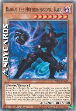 RADIAN, IL KAIJU MULTIDIMENSIONALE