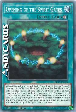 APERTURA DEI CANCELLI DEGLI SPIRITI