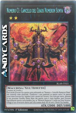 NUMERO C1: CANCELLO DEL CHAOS NUMERON SUNYA