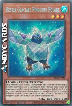 BESTIA GLACIALE PINGUINO POLARE