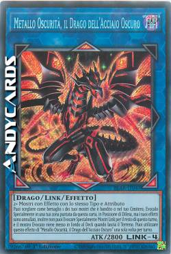 METALLO OSCURITÀ, IL DRAGO DELL'ACCIAIO OSCURO