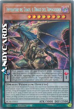 IMPERATORE DEL CHAOS, IL DRAGO DELL'ARMAGEDDON