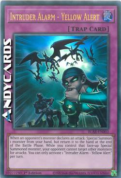 ALLARME INTRUSO - ALLERTA GIALLO