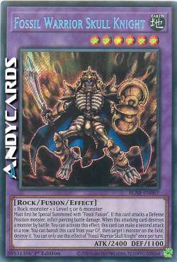 GUERRIERO FOSSILE TESCHIO CAVALIERE