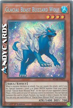 BESTIA GLACIALE LUPO BUFERA