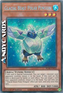 BESTIA GLACIALE PINGUINO POLARE