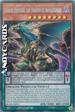 IMPERATORE DEL CHAOS, IL DRAGO DELL'ARMAGEDDON