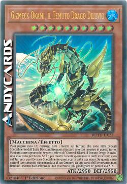 GIZMECK OKAMI, IL TEMUTO DRAGO DILUVIO