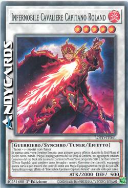 INFERNOBILE CAVALIERE CAPITANO ROLAND