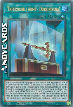 "INFERNOBILI ARMI - DURLINDANA"