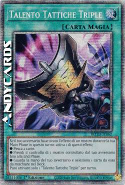 TALENTO TATTICHE TRIPLE