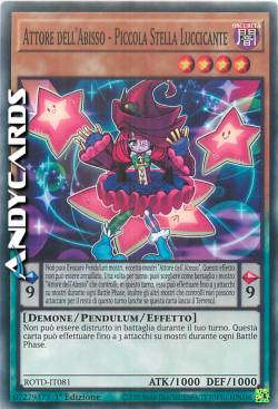 ATTORE DELL'ABISSO - PICCOLA STELLA LUCCICANTE