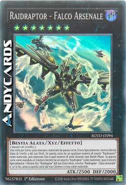 RAIDRAPTOR - FALCO ARSENALE