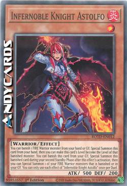 INFERNOBILE CAVALIERE ASTOLFO