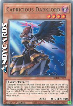 SIGNORA OSCURA CAPRICCIOSA