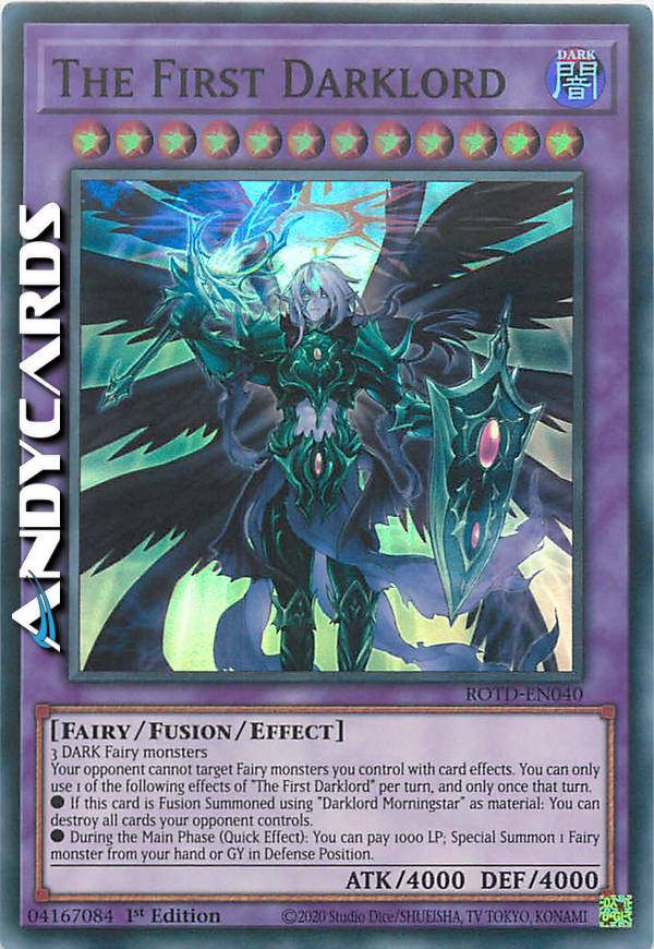 THE FIRST DARKLORD | AndyCards Srl