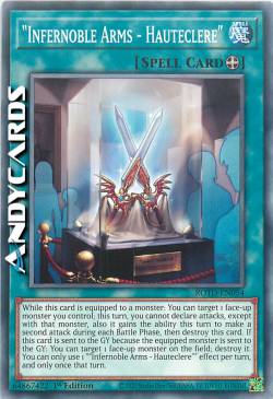 "INFERNOBILI ARMI - HAUTECLERE"