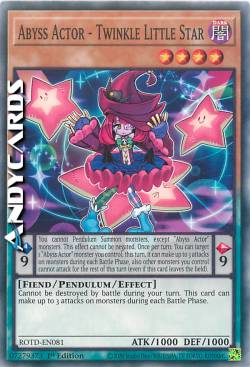 ATTORE DELL'ABISSO - PICCOLA STELLA LUCCICANTE