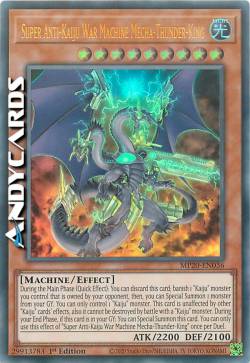 SUPER MACCHINA DA GUERRA ANTI-KAIJU MECHA-RE-TUONO