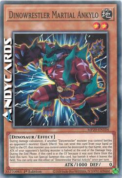 DINOWRESTLER MARTIAL ANKYLO