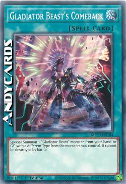 RITORNO DEL GLADIATORE BESTIA