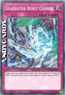 CARICA GLADIATORE BESTIA