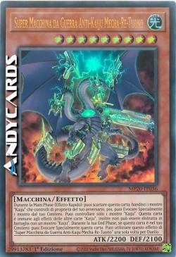 SUPER MACCHINA DA GUERRA ANTI-KAIJU MECHA-RE-TUONO
