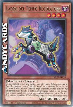 LADRO DEL TEMPO REGOLATORE