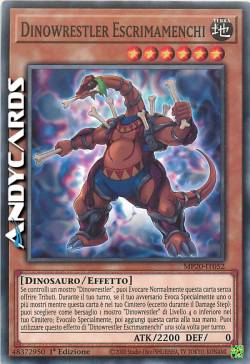 DINOWRESTLER ESCRIMAMENCHI