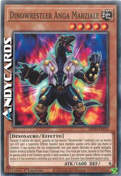 DINOWRESTLER ANGA MARZIALE