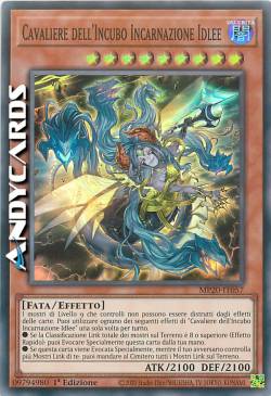 CAVALIERE DELL'INCUBO INCARNAZIONE IDLEE