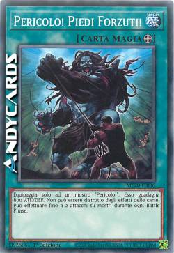 PERICOLO! PIEDI FORZUTI!