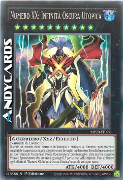 NUMERO XX: INFINITÀ OSCURA UTOPICA