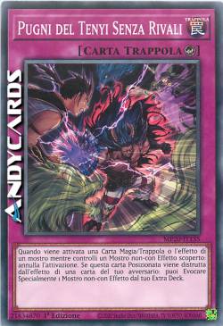 PUGNI DEL TENYI SENZA RIVALI