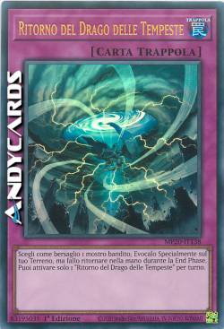 RITORNO DEL DRAGO DELLE TEMPESTE