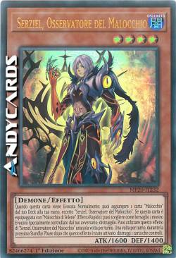 SERZIEL, OSSERVATORE DEL MALOCCHIO