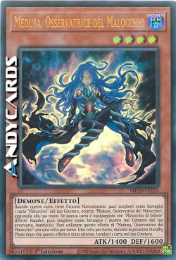 MEDUSA, OSSERVATRICE DEL MALOCCHIO