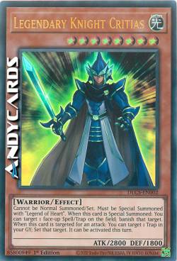 LEGGENDARIO CAVALIERE CRITIAS