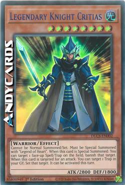 LEGENDARY KNIGHT CRITIAS