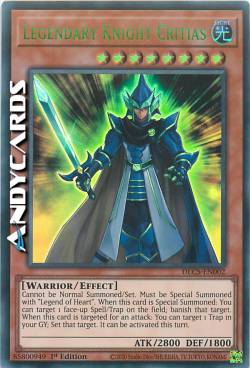 LEGGENDARIO CAVALIERE CRITIAS