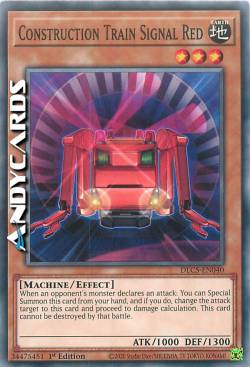 TRENO COSTRUZIONE SEGNALE ROSSO