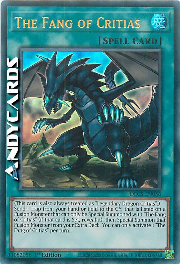 yugioh the fang of critias card Amazon.com: Yu-Gi-Oh! The Sacred Cards