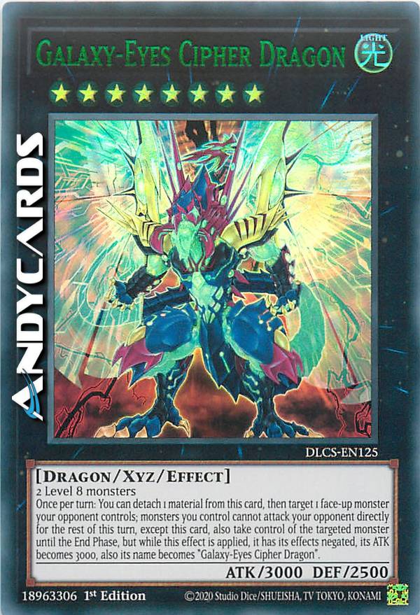 GALAXY-EYES CIPHER DRAGON | AndyCards Srl