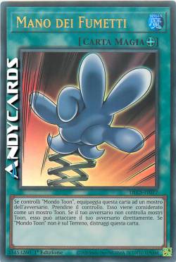 MANO DEI FUMETTI