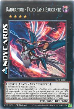 RAIDRAPTOR - FALCO LAMA BRUCIANTE