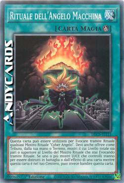 RITUALE DELL'ANGELO MACCHINA