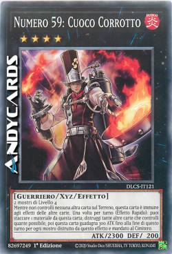 NUMERO 59: CUOCO CORROTTO